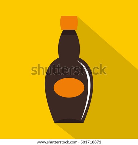 Big bottle icon. Flat illustration of big bottle vector icon for web