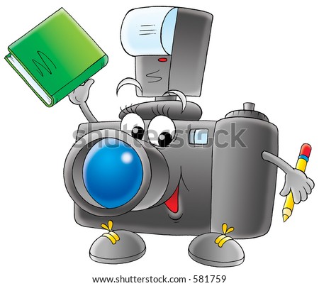camera with a photo album