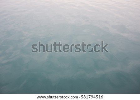 Water surface, Michigan lake in Chicago