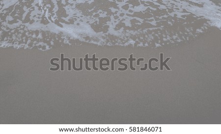 ocean wave at the beach