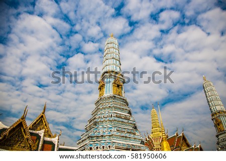 The temple is Wat Pho, that played an important role in the history