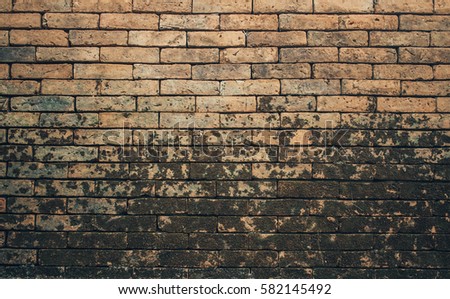 Textured background old brick vintage style
