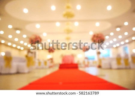 Picture blurred  for background abstract and can be illustration to article of wedding party