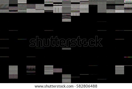 Abstract background of a digital glitch./ Digital glitch