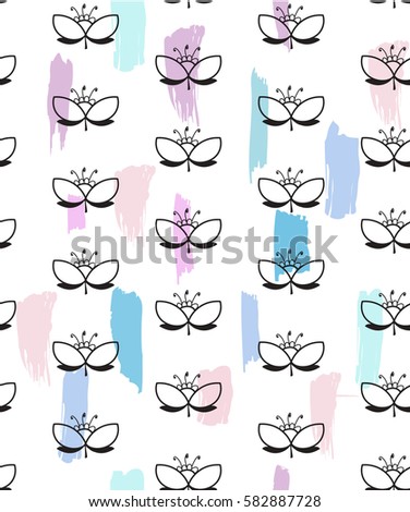 creative floral seamless pattern