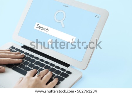 Search Website Online Homepage Word