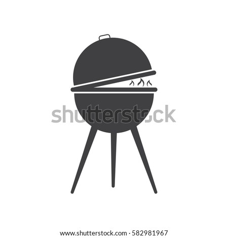 barbecue grill icon.