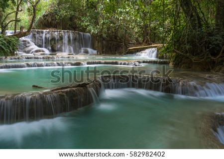 Waterfall Laos