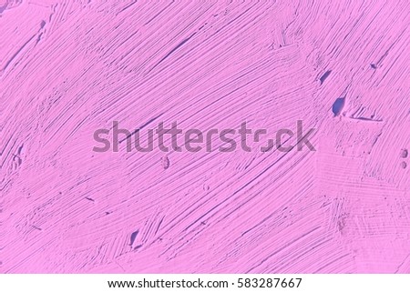 Painting closeup texture.Plain pink, light fuschia color background for vivid, colorful,creative backgrounds. Oil on canvas brush strokes texture. For web and design.
