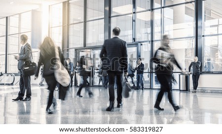 Business People Commuter Walking