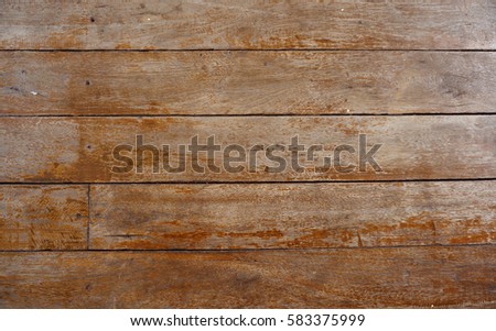 Old peeling paint on wood texture and background