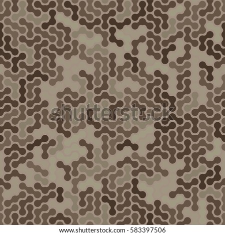 Mountain and desert camouflage. Camouflage for soldiers. Vector illustration. Design element.