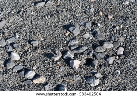 A background made of stones