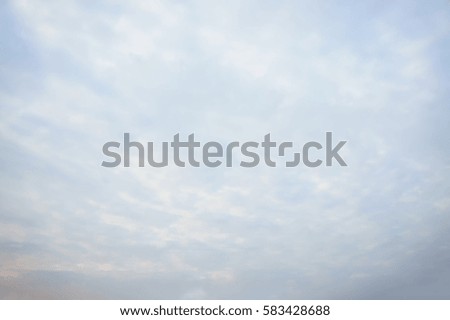 Blue sky in more cloud day and abstract background.