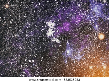 Starry outer space  background texture