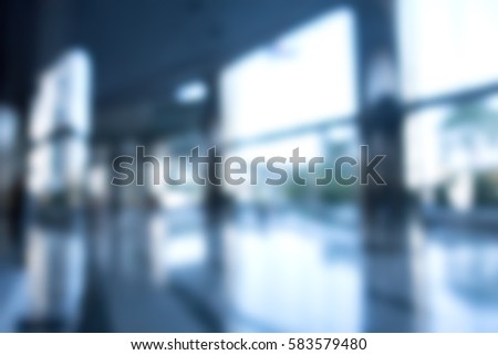 blur office  building interior