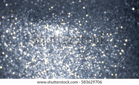 Silver abstract defocus background  bokeh light circles.