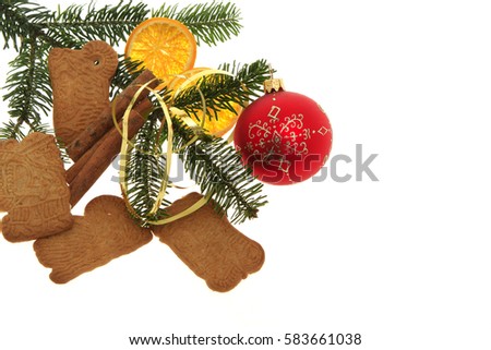 Christmas biscuit, almond speculum