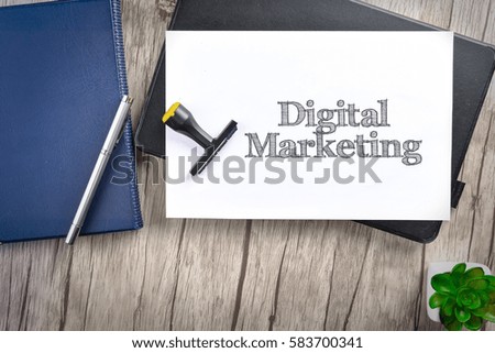 White paper and office stationery on wooden table. BUSINESS CONCEPT