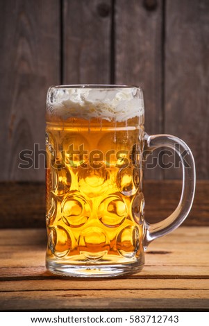 Big mug of beer