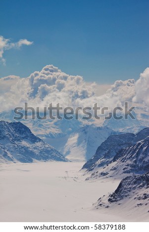 Great Glacier, Jungfrau, switzerland