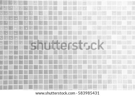 White background of ceramic pattern