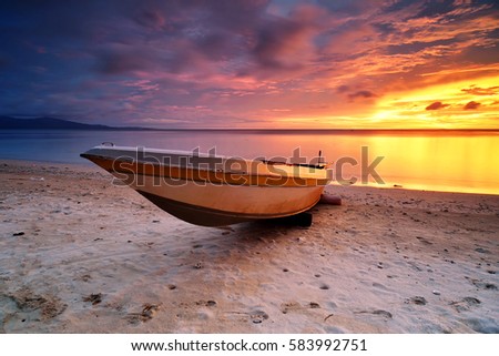 Beautiful Sunset. Picture taken in Kudat, Sabah