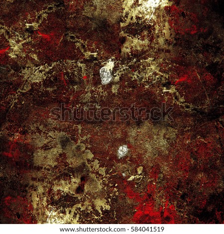 Grunge texture: red, black, white color