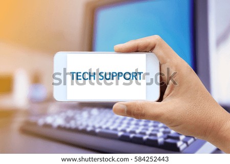 WEB SEARCH: TECH SUPPORT CONCEPT