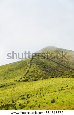 Hiking trail at São Miguel island Açores - Azores