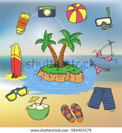 summer and beach holiday
