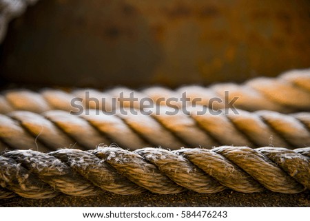 Rope Textured close up 