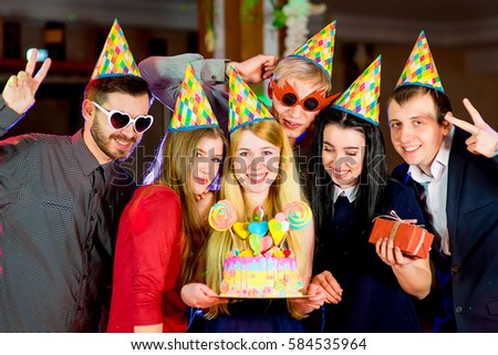 Young peoples birthday party