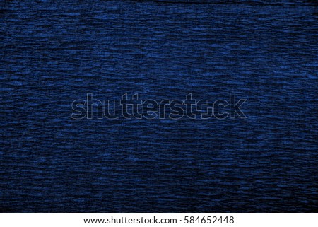 wrinkled Paper blue and black texture background