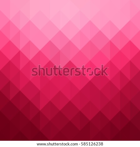 Abstract geometric pattern. Pink triangles background. Vector illustration eps 10.