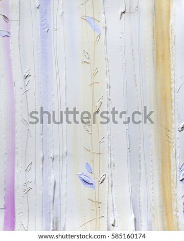 Bright background of plaster and paint stripes in pastel shades