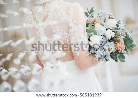 wedding bouquet Royalty-Free Stock Photo #585181939