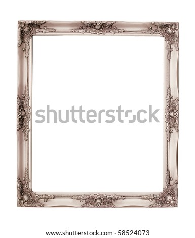 silver luxury picture frame