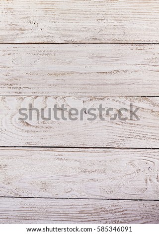 background of old wooden white color boards wall. rustic textured wooden boards Backdrop. template for design