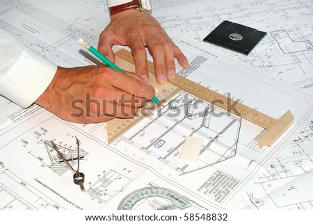 designing-initial preparatory stage in construction new building