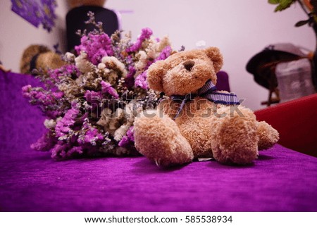 teddy bear background.