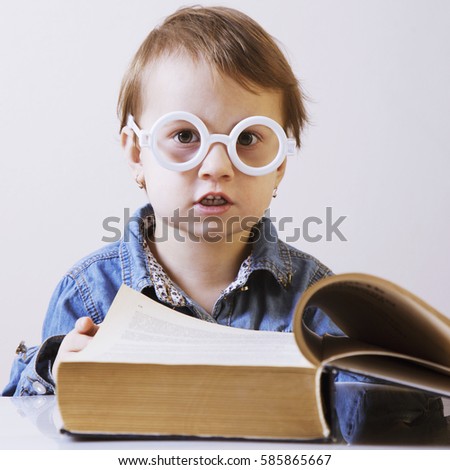 Professor reading a book. (Humorous picture). Science, knowledge, teaching, success, self development concept.