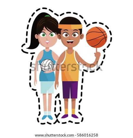 assorted sports people  icon image 