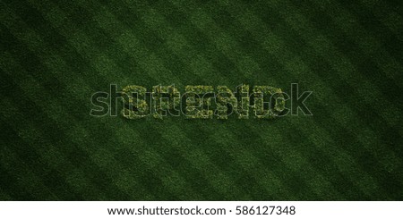 SPEND - fresh Grass letters with flowers and dandelions - 3D rendered royalty free stock image. Can be used for online banner ads and direct mailers.
