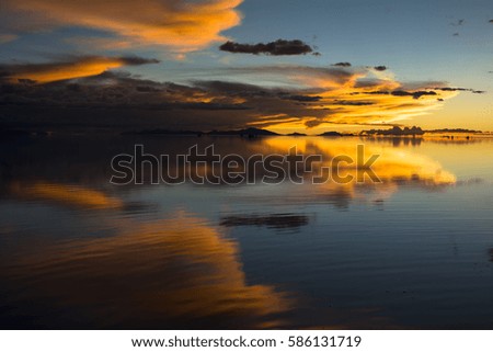 Uyuni salt lake