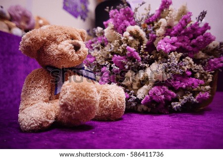 teddy bear background.