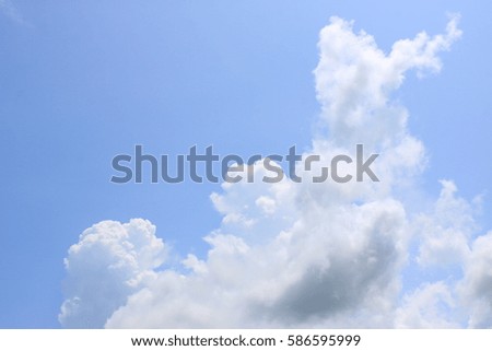 blue sky clouds 