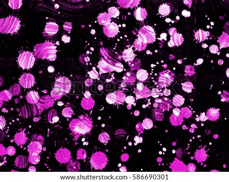 violet purple drops frame lovely grunge background, abstract backdrop