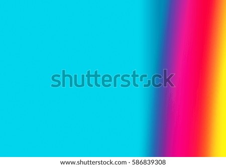 Abstract blurred gradient mesh background in bright rainbow colors. Colorful smooth banner template. Easy editable soft colored 