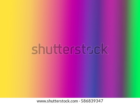 Abstract blurred gradient mesh background in bright rainbow colors. Colorful smooth banner template. Easy editable soft colored 